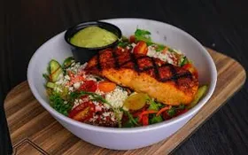 Blackened Salmon Salad
