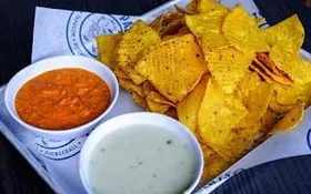 Chips with Salsa & Queso