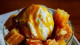Churro Caramel Sundae